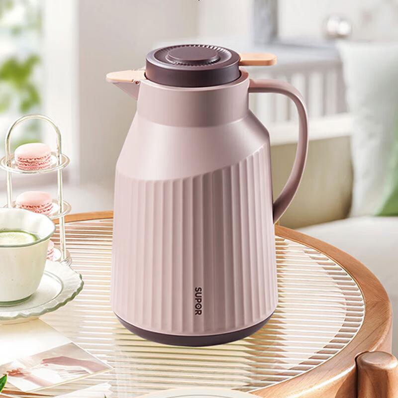SUPOR 1.45L Glass Liner Thermos