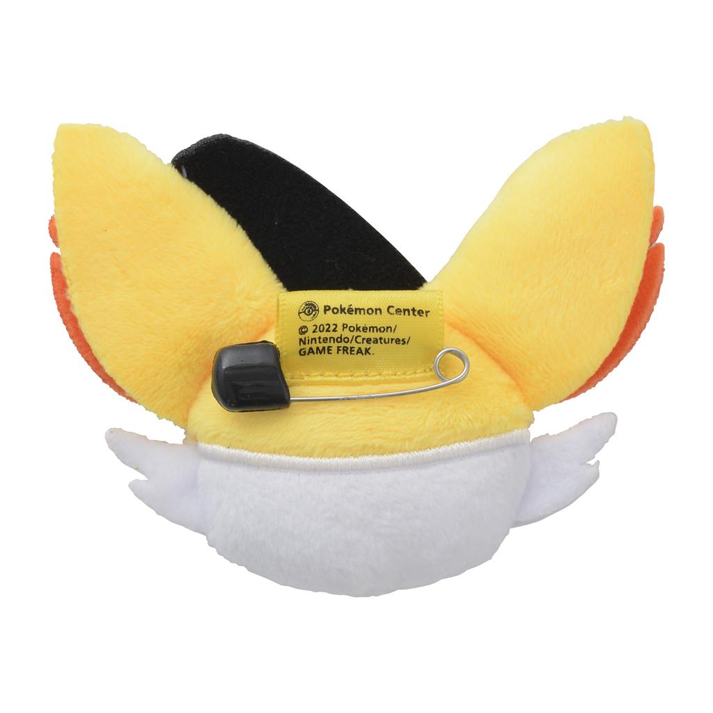 [Pokemon] Pokemon Center Fennekin Plush Badge - Halloween Harvest Festival