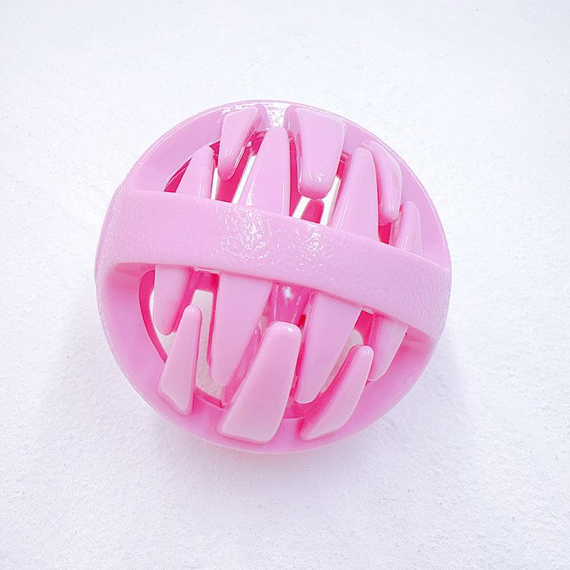 

Pet Treat Dispenser Ball - Interactive Puzzle Toy for Cats & Dogs, Molar Chew Ball Anti-Boredom Cat Dog розовый