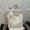 Summer New Leisure Vacation Backpack Fairy Lace Shoulder Bag Large Capacity Tote Bag Hollow Beach Bag