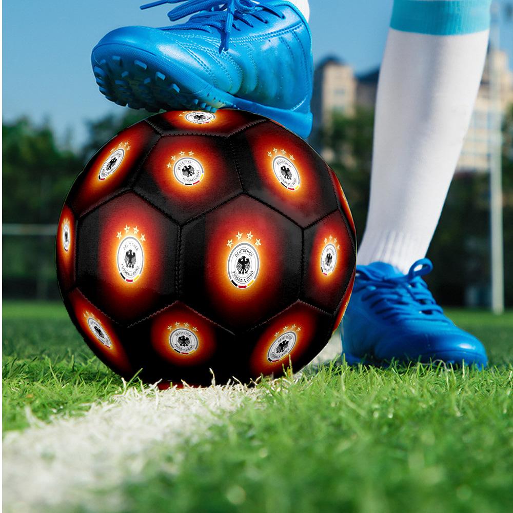 Fußballteam Thema Größe 5 Match Fußball Professioneller Outdoor-Fußball Weicher Griff Trainingsball