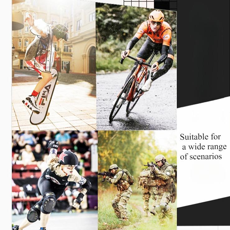 Motorcycle Knee Pad Anti Slip Knee Protection Collision Dance Skiing Motorcycle Rding Kneepad Sponge Gym Accessories