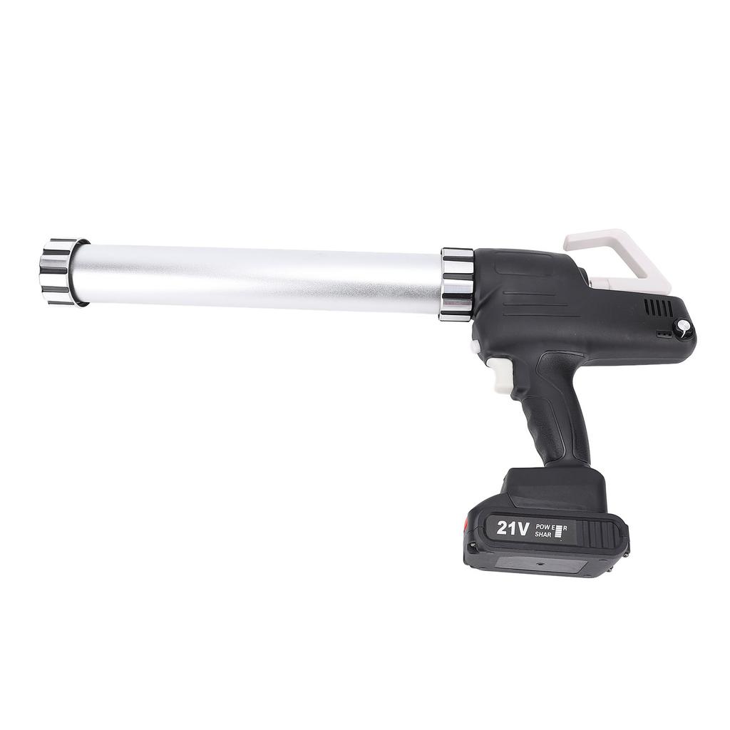 Cordless Caulking Gun With 2 2.0AH Batteries Charger 21V Electric Adjustable Speed 20oz 600ml Soft 10oz 300ml Hard