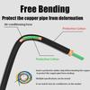 Copper Pipe Protector 1/4"/3/8"/1/2"/5/8"/3/4''/7/8''Anti-Deformation Copper Pipe Protection CT-205 PE Plastic Pipe Bending Tool