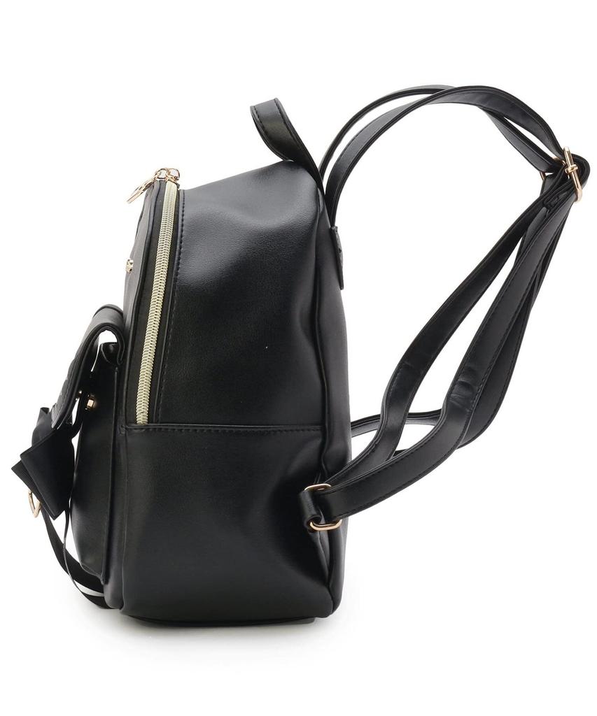 Reborn Company Ribbon Mini Backpack Black [Butter]