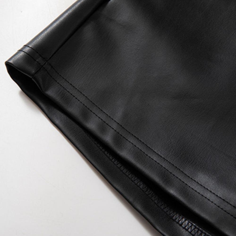 עור טהור שחור אדום מכנסיים קצרים כיסים 2025 קיץ גברים נשים איכות גבוהה צהוב שרוך מכנסי חוף קצרים מכנסיים