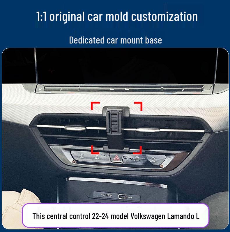 Volkswagen Lamando Držák na telefon do ventilace a klip na navigaci