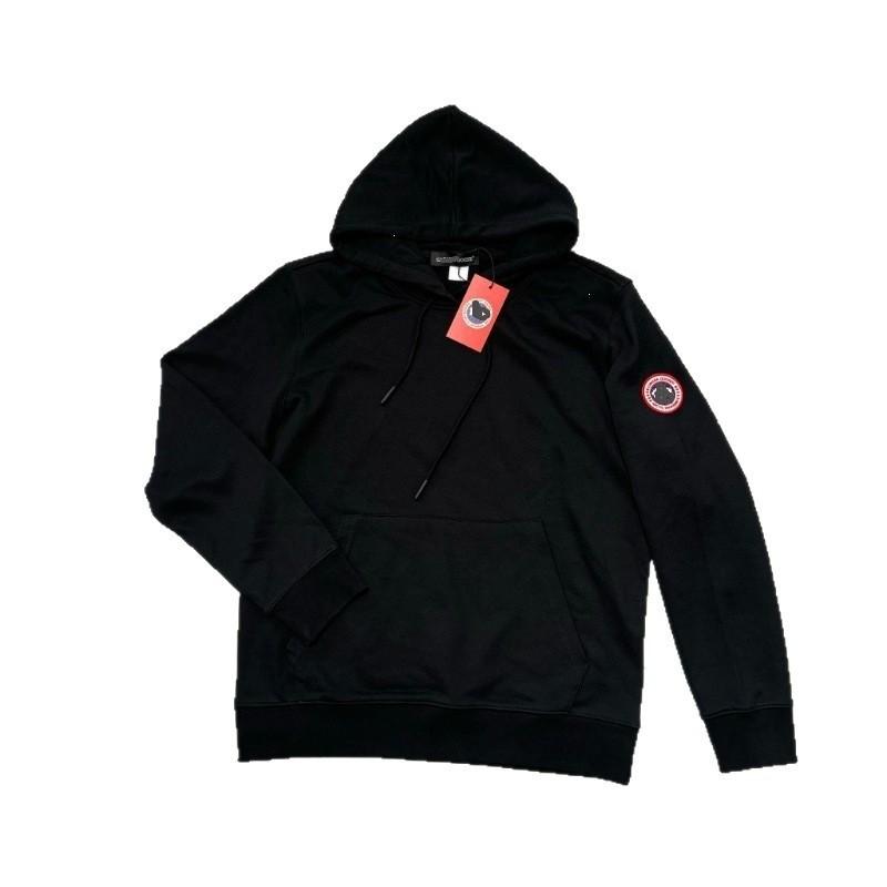 Mens Hooded Long Sleeve Cotton Sweatshirt Casual Sportswear Set Slim Fit Pure Color Wear
