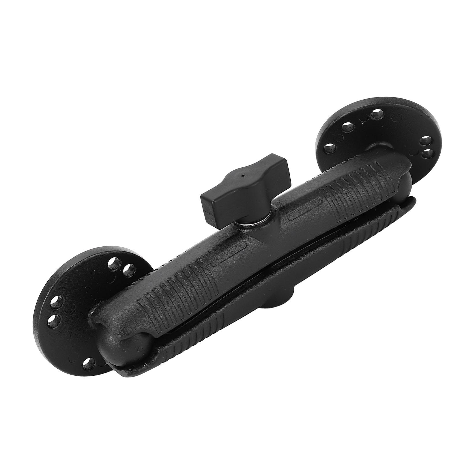 

Крепление с двойным шаром 1 дюйм с 2 круглыми пластинами AMPS из алюминиевого сплава для эхолота, 17 см двуплечевой держатель с двойным гнездом для Garmin