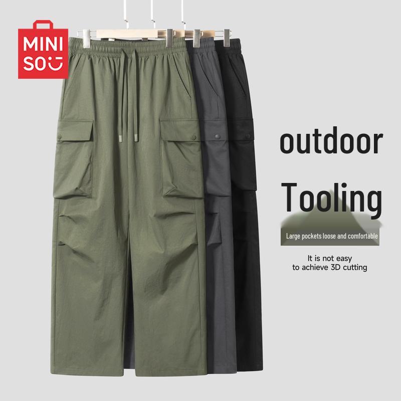 MINISO Men's Techwear Cityboy Cargo Pants