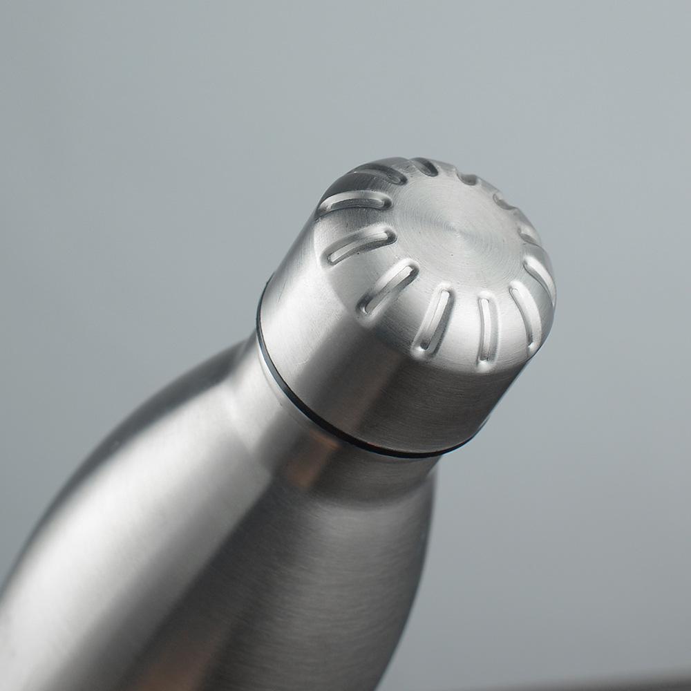 Stainless Steel Water Bottle Drink Bottle for Cycling Sport Travel Cups Leakproof Portable Water Bottles 500 750 1000ml Gym Cup