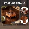 Burner Holder Chinese Ornament Censer Hollow Design for Office Living Room Bookshelf Bedroom