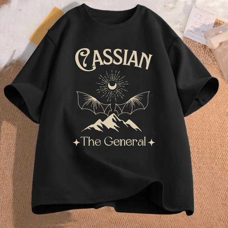 

Cassian ACOTAR T Shirt Women Short Sleeve Illyrian Bat Boys Bookish Tshirt Grpahic T Shirts Vintage Clothing T Shirt Women - ... S разноцветный