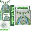 Cartoon Football Theme Party Tableware Plates Napkins And Favors For Kids Events