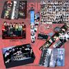 ENHYPEN WUNSCH: UNLEASH Merch Geschenkbox Set - 5. Mini-Album Lomo-Karten Aufkleber Schlüsselanhänger Lanyard Ständer Abzeichen K-Pop Merchandise ENGENE Geschenk