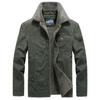 Outwear Winterjacke Männer verdicken warme Wolle Futter männlichen Mantel Windjacke Männer Militärjacke