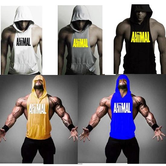 sleeveless stringer hoodie