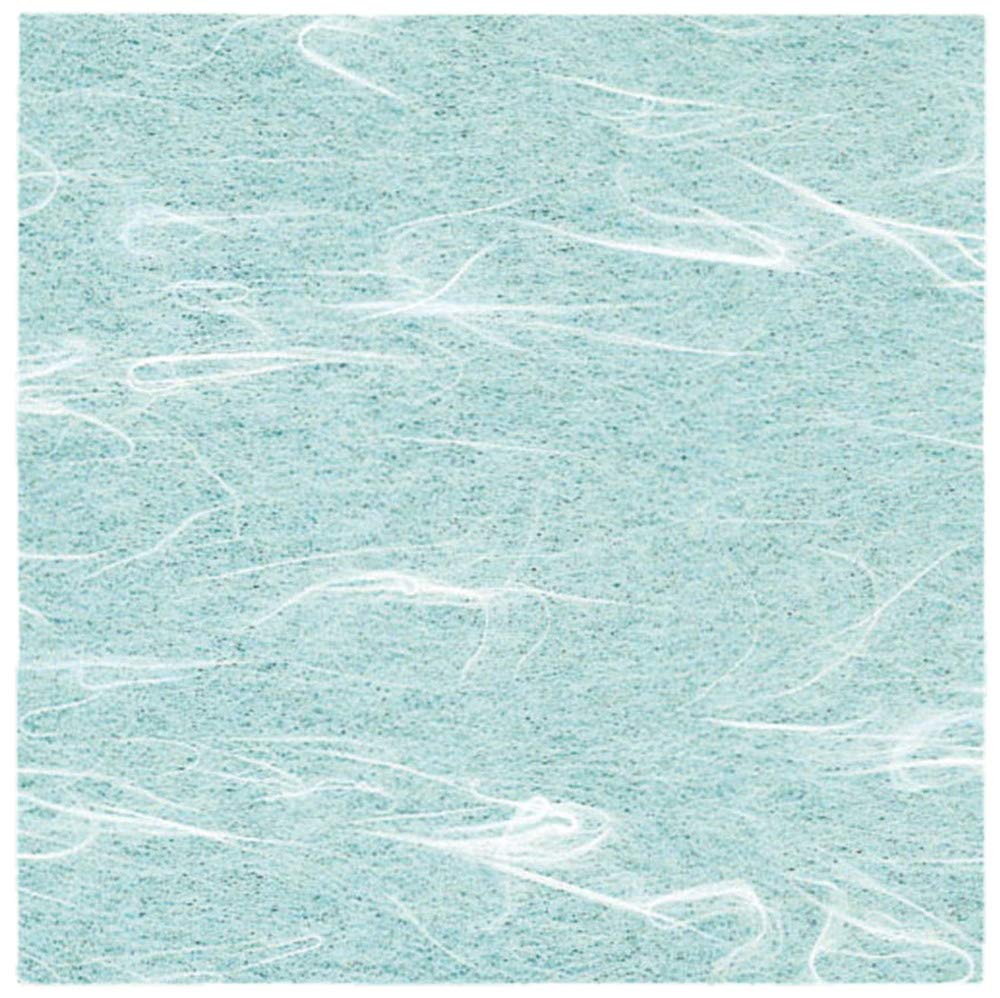100 Sheets of Double-sided Laminated PE Paper, Light Blue, 10cm Square [approx. 10 X 10cm] [Kaishi]  For Use At Inns, Restaurants, Hotels, Banquets,