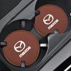 2025 Hot Car Interior Leather Coaster Water Cup Bottle Holder Anti-slip Pad Mat For Mazda 2 3 6 8 RX8 MX3 CX4 CX-5 CX-7 CX-9 CX-