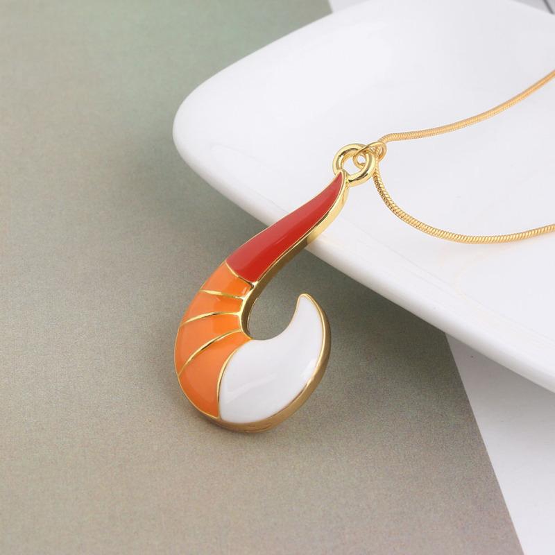 hot! Women Fashion Necklace Hook Ladybug Fox Tail Hanging Bell Black Cat Pendant Necklace