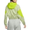 Nike Cropped Coats Women's Green Hooded Thin DO7259-321