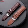 Cinturino Orologio in Pelle di Vitello Nero Marrone 12/14/16/18/20/22/24mm Cinturino per Orologio da Uomo Donna Accessori Orologio Business Fibbia ad Ardiglione