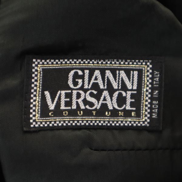 Gianni Versace fabriqué en Italie veste tailleur noire Femme Occasion
