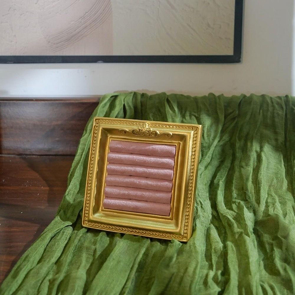 Vintage Gold Ring Display Stand Velvet Organizer Jewelry Display Rack  Wedding & Birthday Gifts