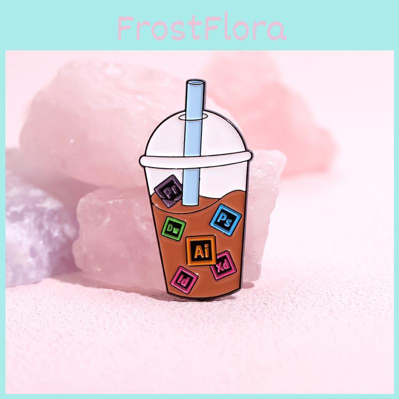 Creative Design Office Accessories Cute Cartoon Character Brooches For Personal Style