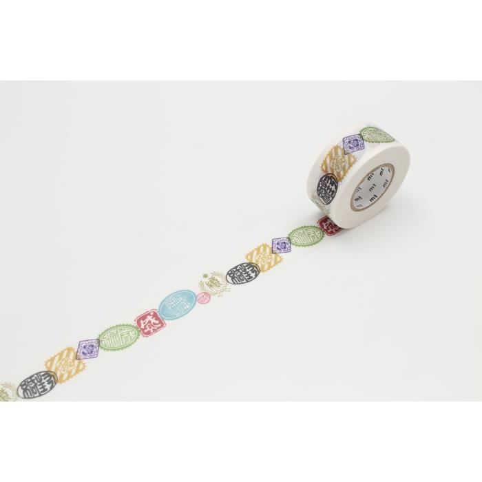 Masking Tape - MASKING TAPE (MT) - sceaux japonais - seal mark - Multicolore