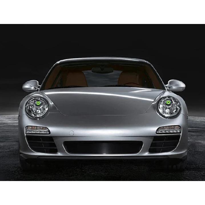 Cool Decoration Dynamic LED Car Headlights Devil Eye LED Car Light Headlight Assembly Modified Eagle Eye Light Cars Accessory
