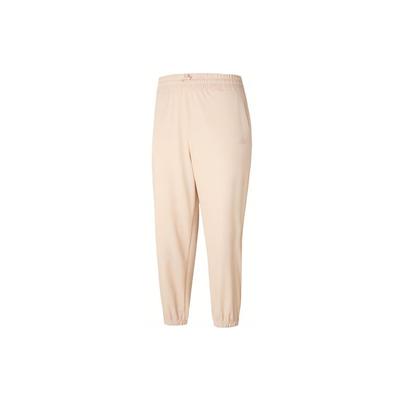 Striped Print Training Jogger Knit Pants Women Bottoms Light-Pink H55249