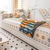 Sofa Cushion Universal In All Seasons, Simple Modern Chenille Non-Slip Fabric, Bohemian Style Sofa Cover, Backrest Towel