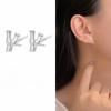 Simple Bamboo Earrings for Women  New Niche Design  Stylish and Stylish Commuting Earrings