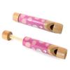 Cartoon Wooden Push Pull Flute Whistle Musical Instrument Education Kids Toy