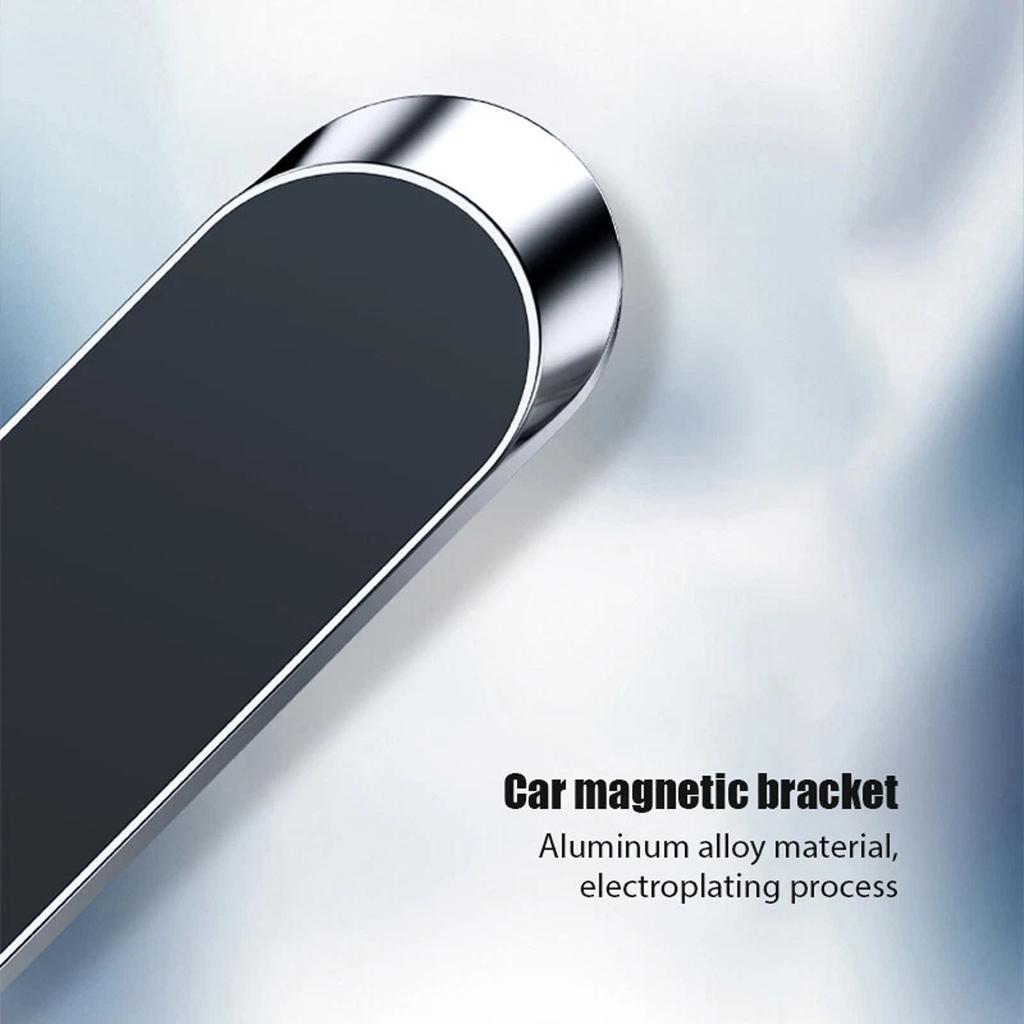 Car Magnetic Mobile Phone Holder Car Navigation Instrument Panel Stick Multifunctional Long Strong Magnetic Holder