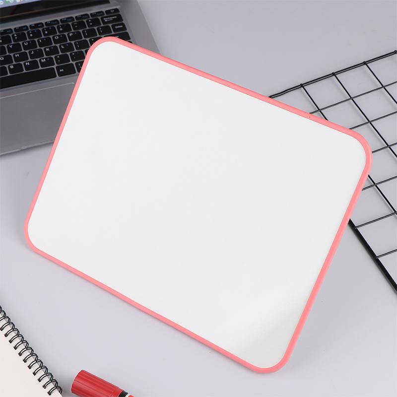 Double-Sided Small Whiteboard Handwriting Board Multi-Color Erasable Writing Board Study Room Desktop Drawing Board Teaching