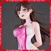 Anime Action Figure Rent Girlfriend Chizuru Mizuhara Competitive Swimwear Pose Collectible Model Doll Otaku Gift For Collection