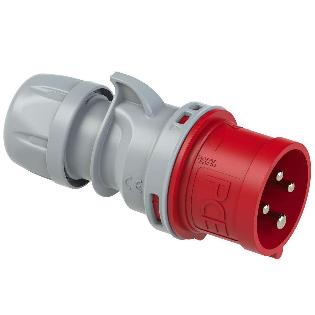 Turbo Shark 16A 400V 3P+Z IP44 Portable Plug