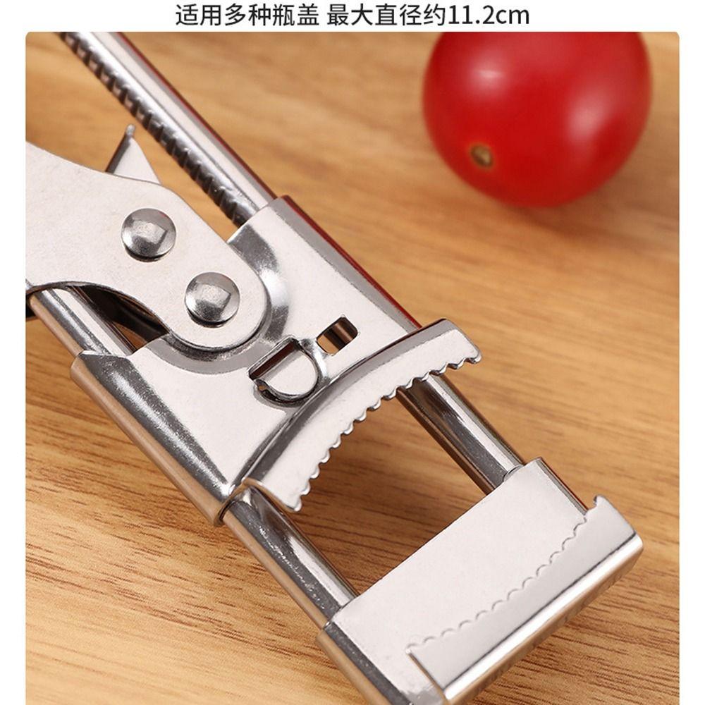 Adjustable Lids Off Jar Opener Multi-Function Bottle Opener Screw Cap Easy Cap Opener Household