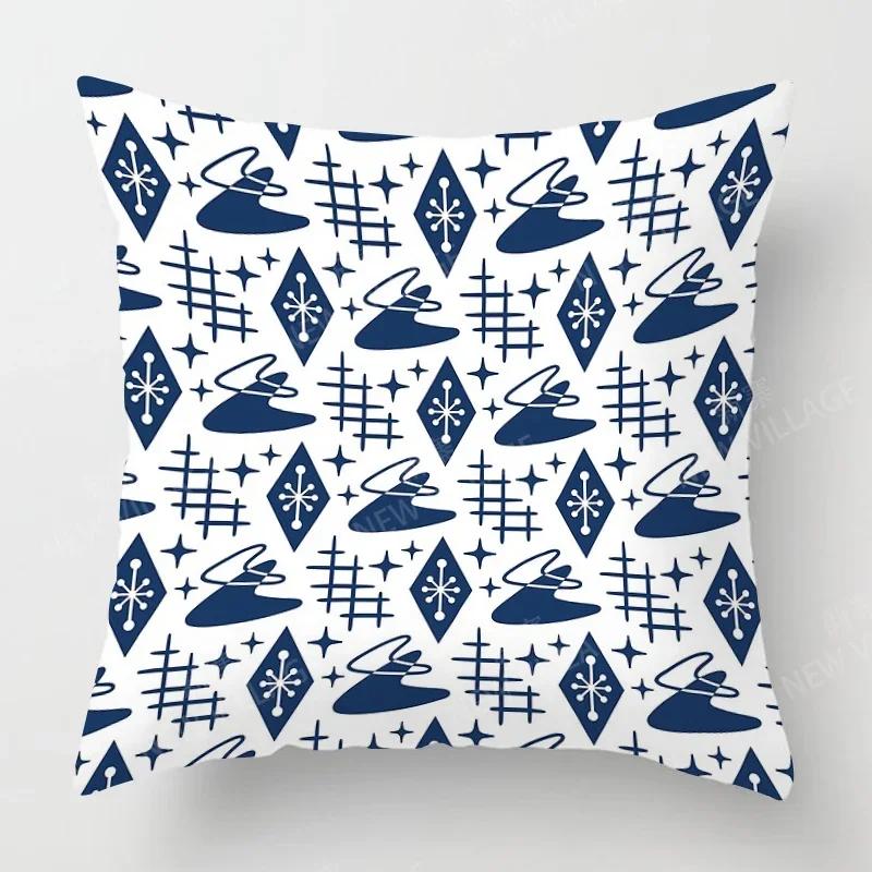 Nordic Fall Home Decor Autumn Throw Pillow Case Sofa Cushion Cover Modern