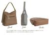Pragma Tote Synthetic Fits and Stylish Faux Leather Women's Bag, Lightweight, Leather, A4, B5, More, Two-Tone (Grey Beige)