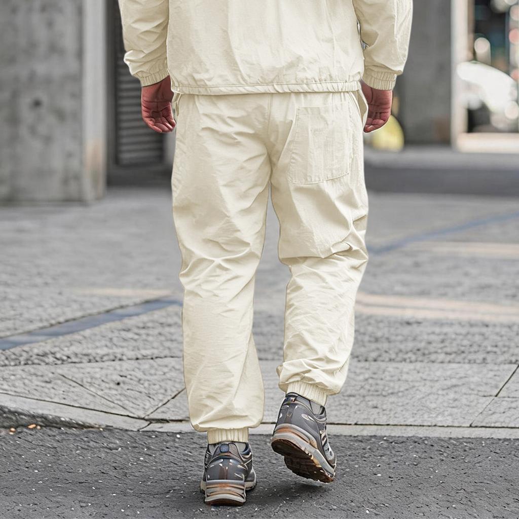 Men's Versatile Outdoor Pants with Sun Lightweight Athletic Joggers for Travel Sports