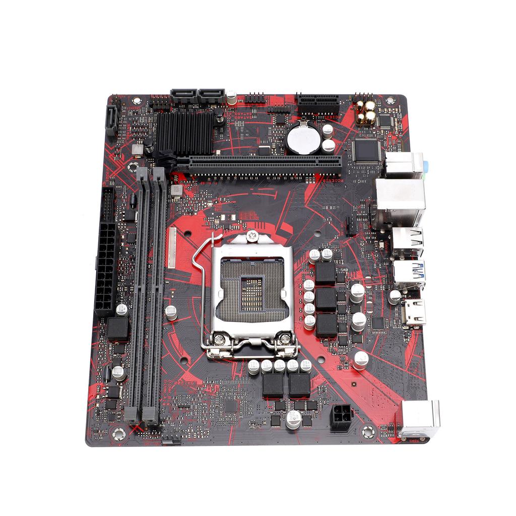 Carte mère d'ordinateur H410M V3 Socket LGA 1200 pour processeur I9 I7 I5 I3 Carte de bureau M ATX avec DDR4 64 Go