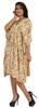 Moomaya Womens Short Kaftan Cover Up Night Dress Kaftan Gown Kimono
