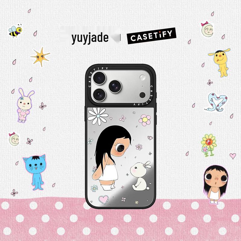 

CASETiFY YuYu Moment Mirror Black Frame MagSafe Case