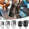 Milk Frothing Pitcher Stainless Steel Professional Milk Frother Jugs Barista Espresso Steam Cup Long Rounded Spout 300/500/700ml