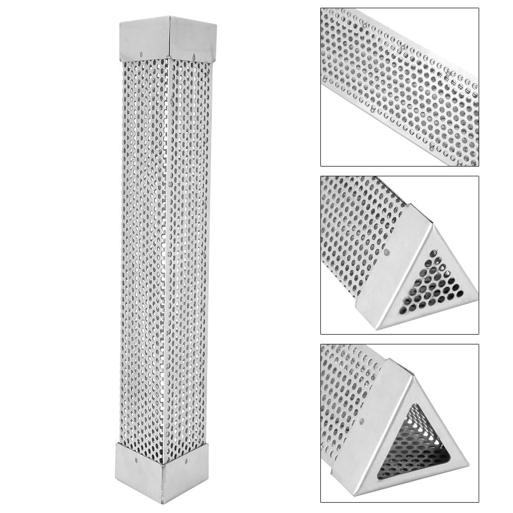 12in 304 Stainless Steel BBQ Smoker Tube Barbecue Accessory for Electric Charcoal