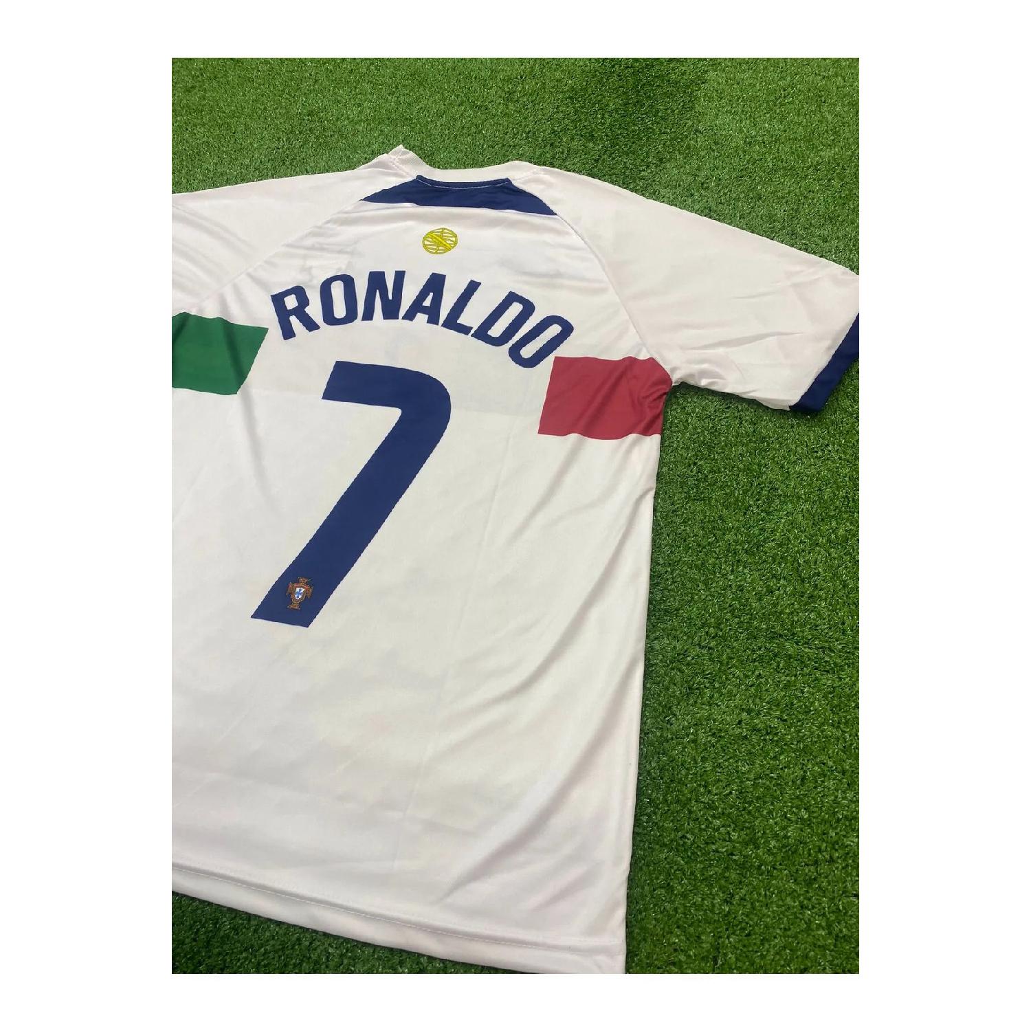 

Portugal Ronaldo National Team White Jersey - Cr7 Portugal White Jersey