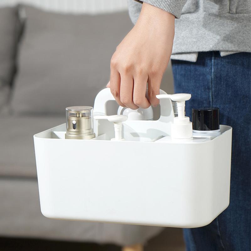 Multipurpose Organizer Stackable Plastic Caddy With Handle, Desk, Makeup, Dorm Caddy, Classroom Art Organizers And Storage Tote